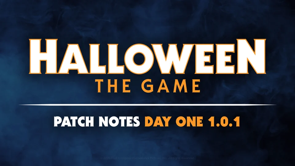 Official Halloween Day One Patch 1.0.1 announcement