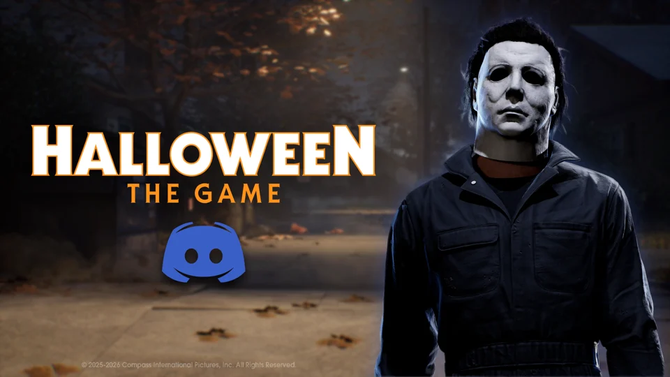 Michael Myers beside the Discord logo in the official server announcement