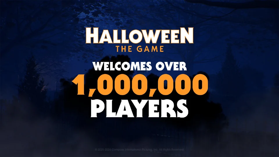 Official artwork celebrating over 1,000,000 players