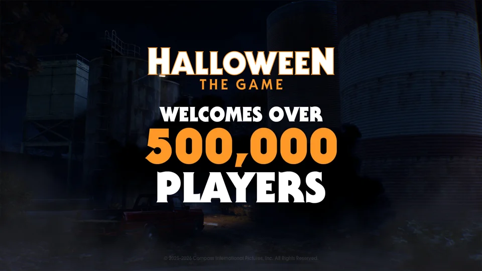 Official artwork celebrating over 500,000 players