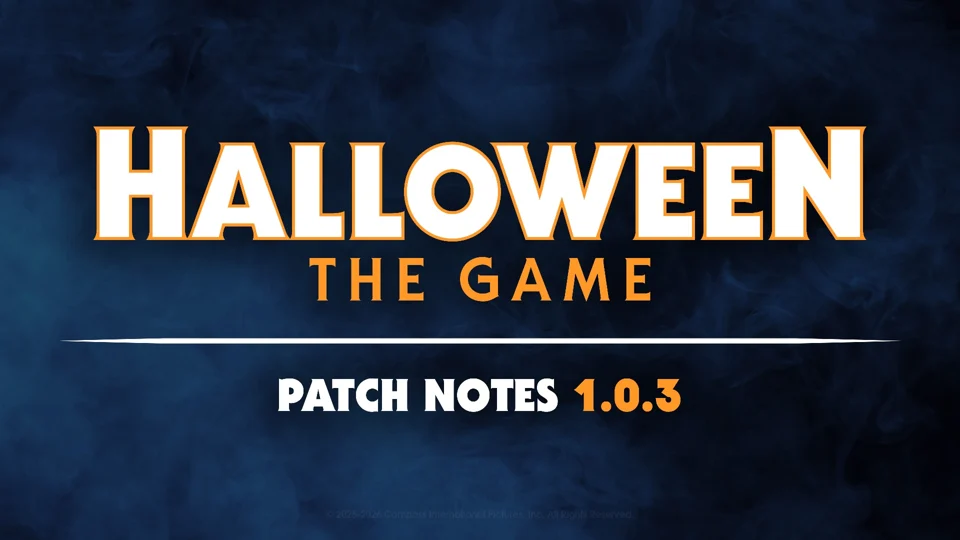 Official Halloween Patch Notes 1.0.3 announcement