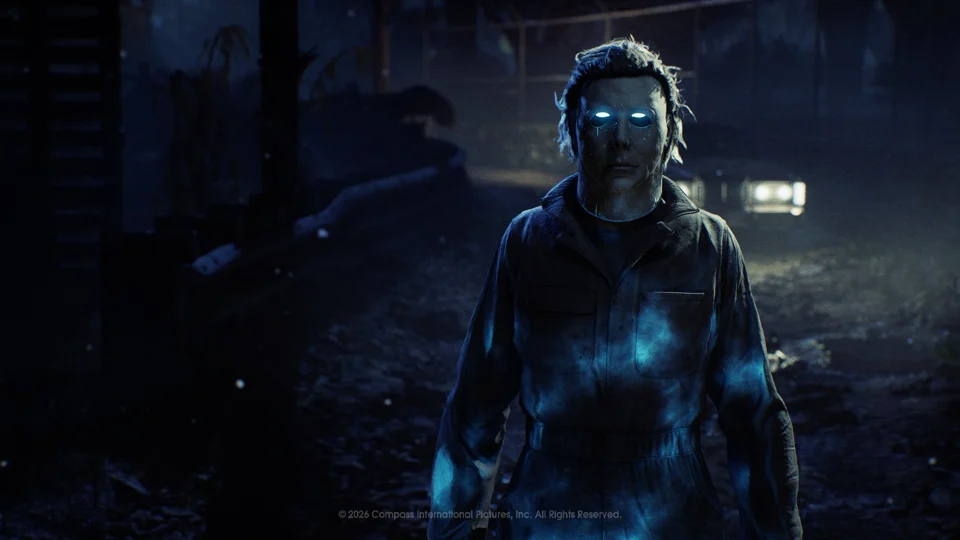 Michael Myers in the official digital pre-order artwork